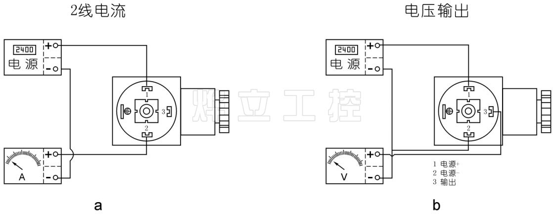 WMB-HS压力液位变送器电气连接