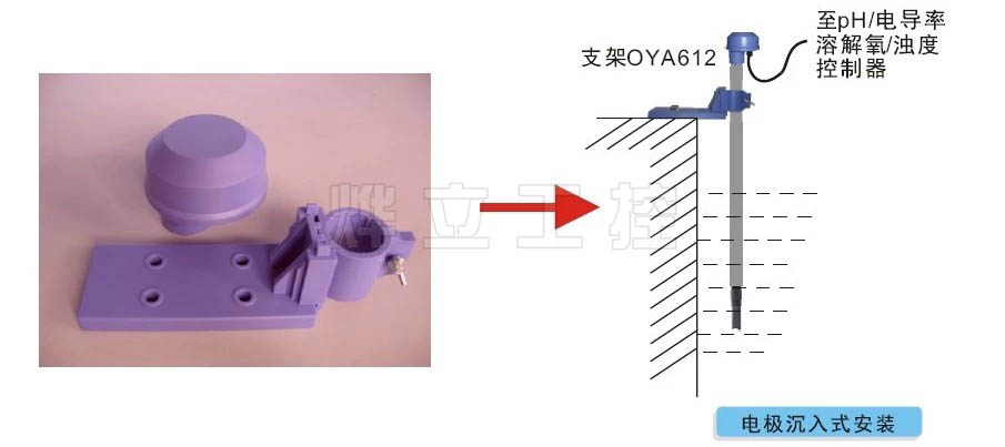 硫化氢PH电极安装图示