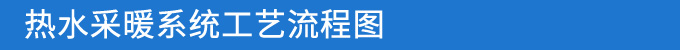 热水采暖工艺流程图