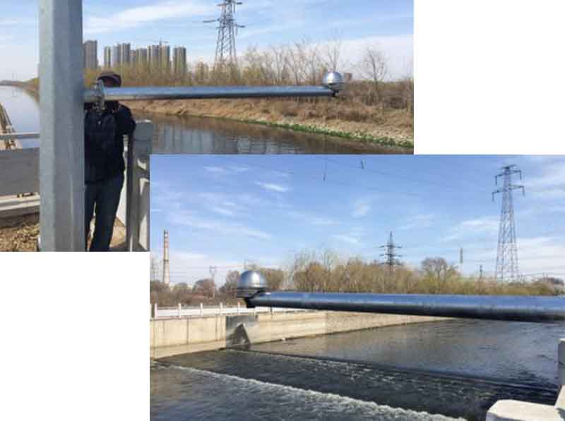 河道水位用超声波液位计测量中